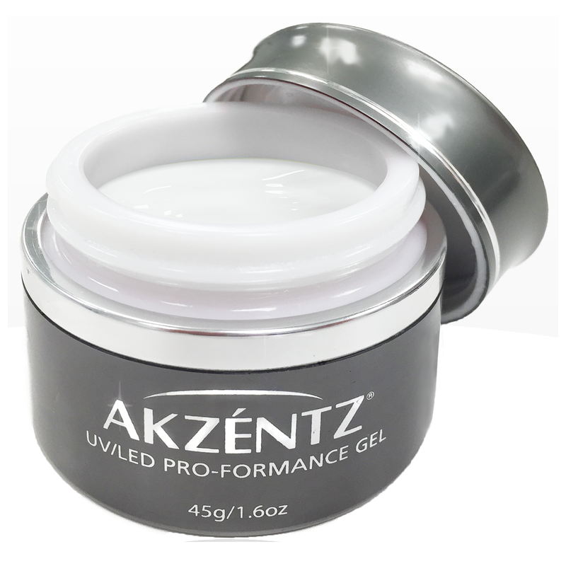 Pro-Formance Control Ultra White - Akzentz Hard Gel Builder - Accent Expression