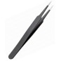 BLACK POINTED PRECISION TWEEZERS