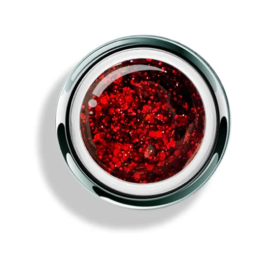 Gel Play™ Fantasy Glitter Scarlet- Accent Expression