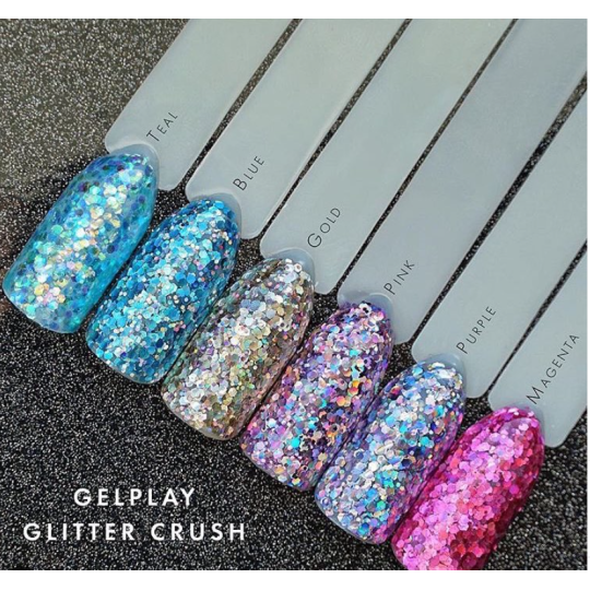 Gel Play™ Glitter Crush Blue - Accent Expression
