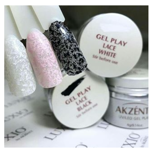 Gel Play™ Lace White - Accent Expression