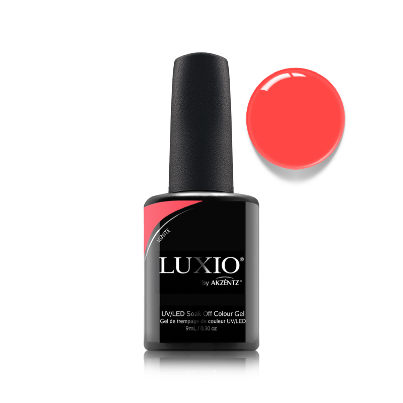 Luxio Neon Collection Studio 15 - Akzentz Gel Nail Polish Colors - Accent Expression QC, Canada