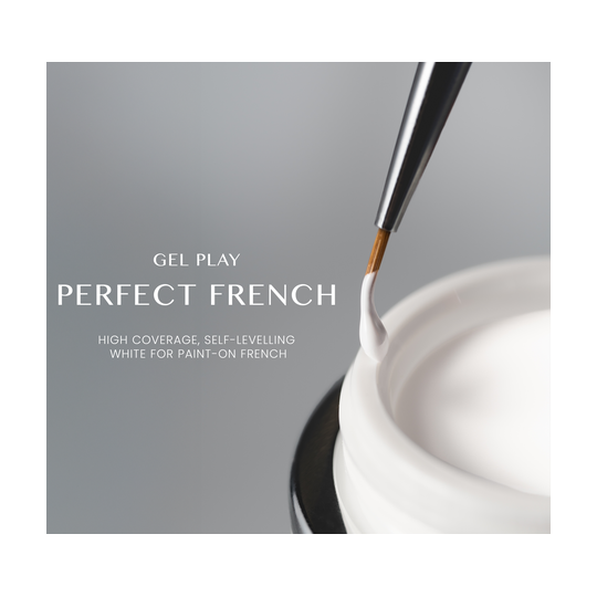 Gel Play  Perfect French - White French Manicure Akzentz Gel - Accent Expression