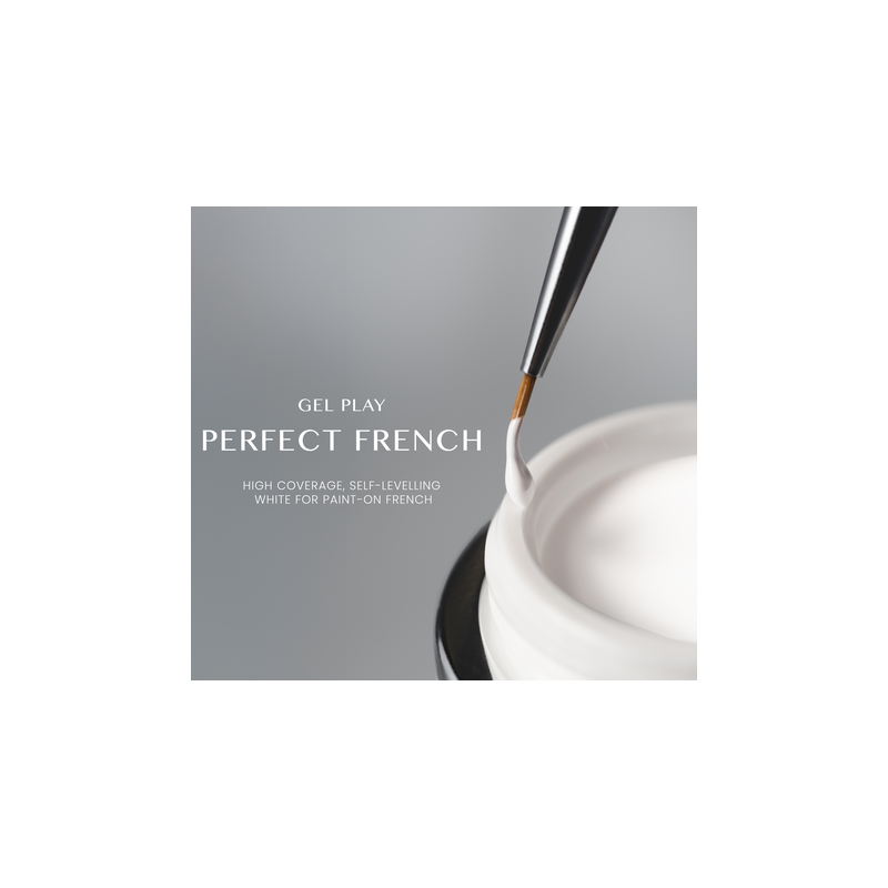 Gel Play  Perfect French - White French Manicure Akzentz Gel - Accent Expression
