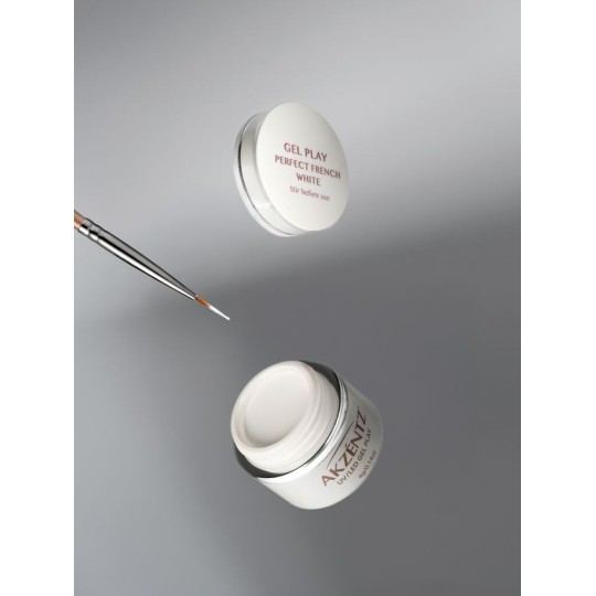 Gel Play Perfect French - Manucure Française Blanche Gel Akzentz - Accent Expression